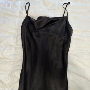 Bebe Crow Neck Dress XS NWT